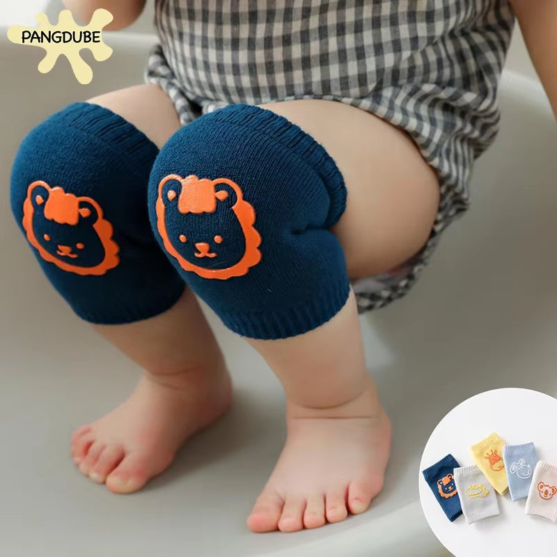 Baby Knee Pad Kids Safety Crawling Elbow Pads Baby Non-Slip Kneepad Infants Anti-Fall Protector Safety Leg Warmer Baby Kneecap