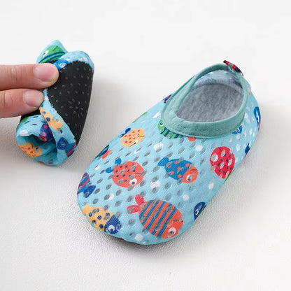 Children Beach Shoes Baby Soft Floor Indoor Slipper Snorkeling Swim Socks Boys and Girls Anti-Slip Home Barefoot Kids Slippers