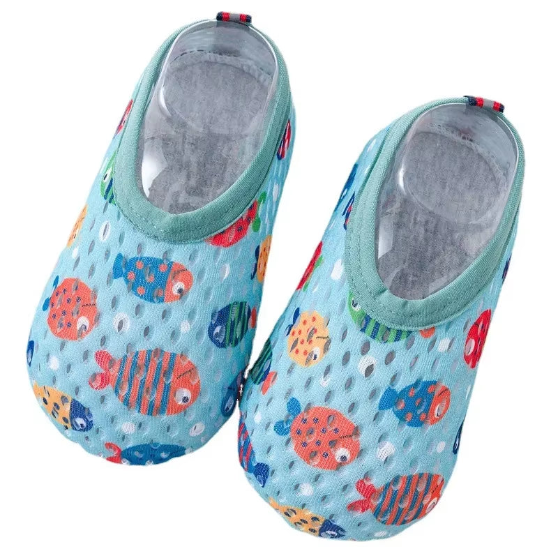 Children Beach Shoes Baby Soft Floor Indoor Slipper Snorkeling Swim Socks Boys and Girls Anti-Slip Home Barefoot Kids Slippers