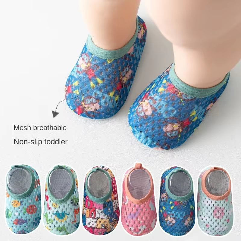 Children Beach Shoes Baby Soft Floor Indoor Slipper Snorkeling Swim Socks Boys and Girls Anti-Slip Home Barefoot Kids Slippers