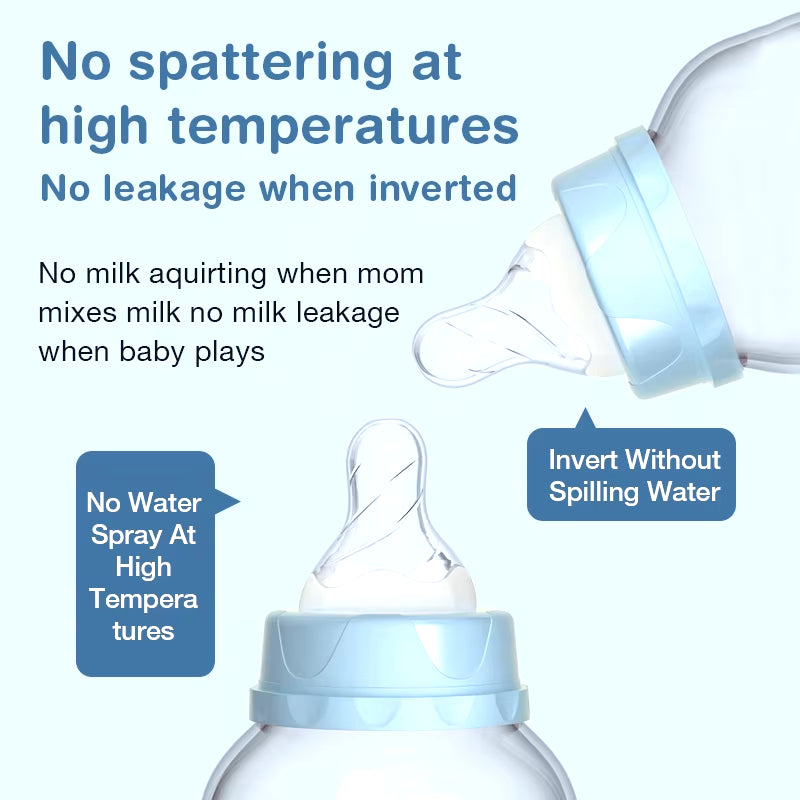 150/240ML Baby PP Bottle with Gravity Ball Newborn Baby Bottle with Handle Milk Bottle Baby Bottles Newborn Feeding Supplies