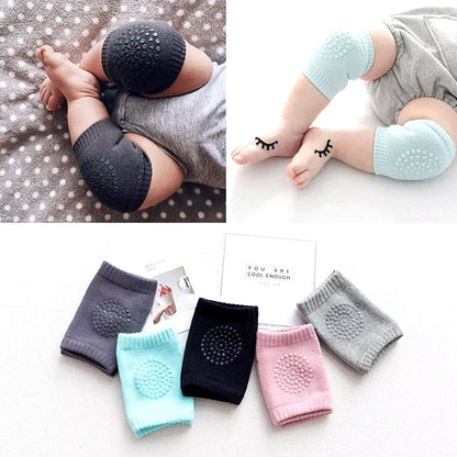 Baby Knee Pad Kids Safety Crawling Elbow Pads Baby Non-Slip Kneepad Infants Anti-Fall Protector Safety Leg Warmer Baby Kneecap